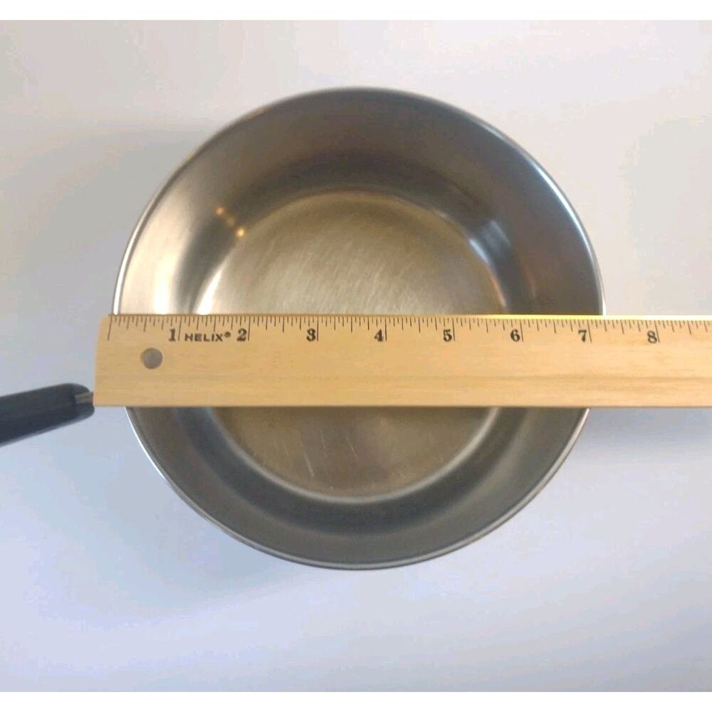 VINTAGE Revere Ware 2.5 qt Copper Bottom Saucepan w/Lid Riverside CA - Picture 3 of 7